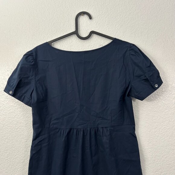 Theory Willy Cotton Babydoll Mini Dress - Picture 5 of 6